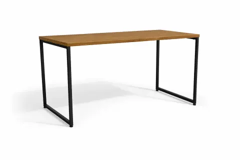 MESA SECRETÁRIA KAPENS 1,36 FREIJO/PRETA