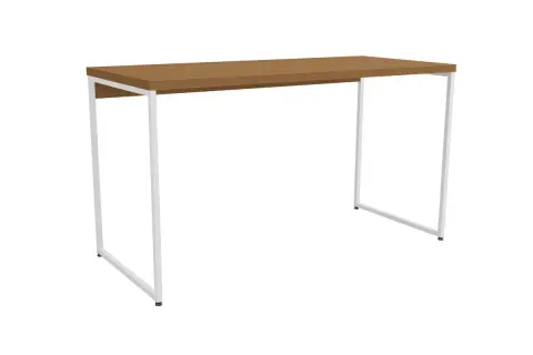 MESA SECRETÁRIA KAPENS 1,36 FREIJO/BRANCA