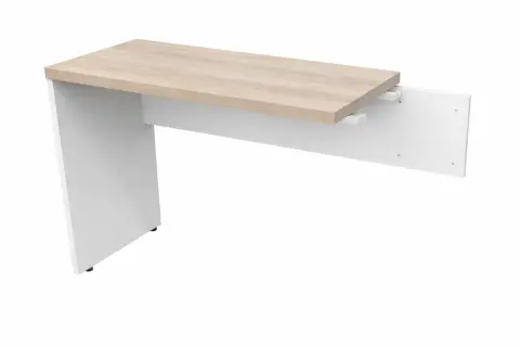 MESA AUXILIAR 40MM 90X42 FRESNO/BRANCO