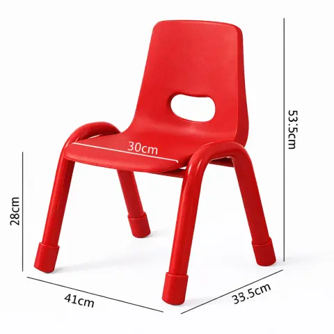 CADEIRA INFANTIL N28 ESC VERMELHA
