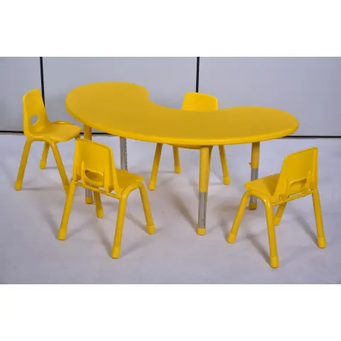 MESA ANGULAR LUA PP 8066 AMARELA