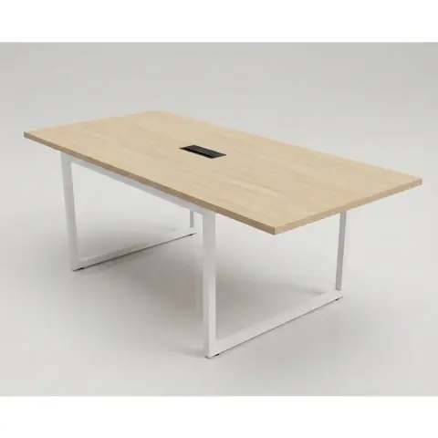 MESA REUNIAO PE DE FERRO 30MM 200X100 ALMERIA