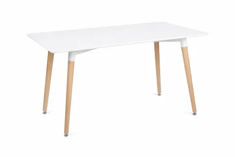 MESA RETANGULAR EIFFEL 120X60 BRANCA