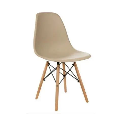 CADEIRA EAMES CHARLES BEGE