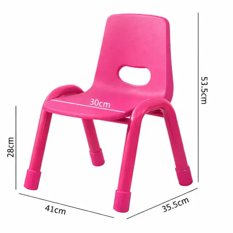CADEIRA INFANTIL N28 ESC ROSA