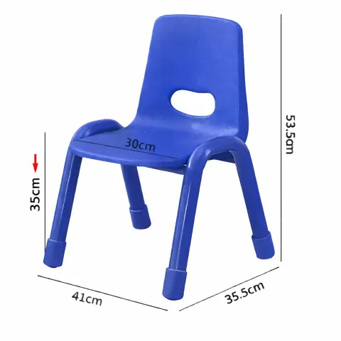 CADEIRA INFANTIL N35 ESC AZUL