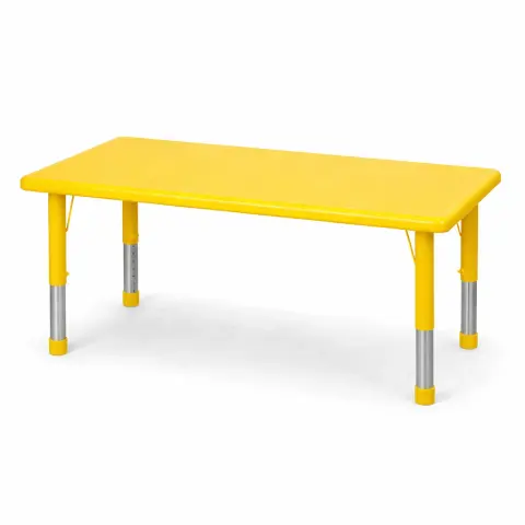 MESA ESCOLAR RETANGULAR 1,20 - 8074 AMARELA