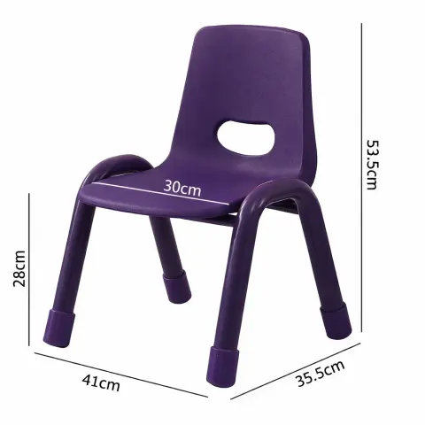 CADEIRA INFANTIL N28 ESC LILAS