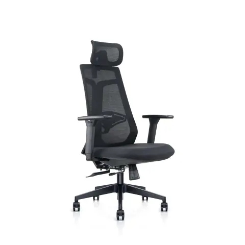 CADEIRA YORK PRESIDENTE ECO PRETA