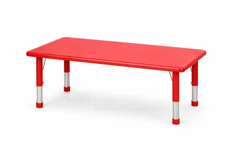 MESA ESCOLAR RETANGULAR 1,20 - 8074 VERMELHO