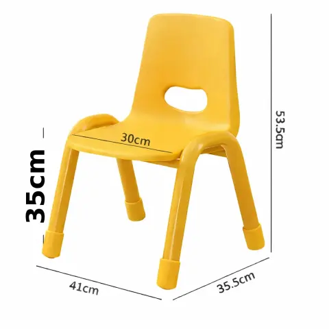CADEIRA INFANTIL N35 ESC AMARELA