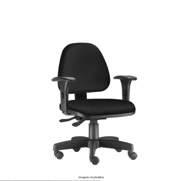 Cadeira Turim com Braços Reguláveis e Mecanismo Back System