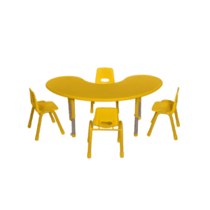 Conjunto Infantil Escolar com Mesa Lua